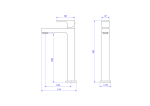 Misturador Monocomando De Mesa Bica Alta Para Lavatório 2885.c90 - Deca