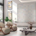 Porcelanato Esmaltado Agr12160 Austin Decor Gray Acetinado Retificado 62x121 - Damme