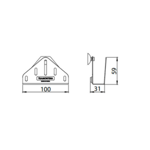 Suporte Inox P/esponja - Tramontina