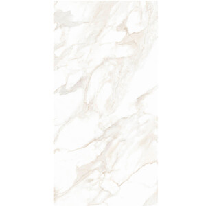 Porcelanato Monumental Calacata Wh Polido  Esmaltado Retificado 120x240 - Portinari