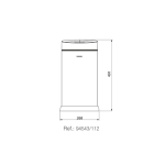 Lixeira Inox Sensor Smart 12l - Tramontina