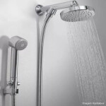 Chuveiro+desviador+ducha Manual Flex Cromado - Deca