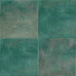 Porcelanato Para Piscina  Marrakesh Green Brilhante Bold 15x15 - Decortiles