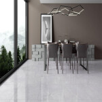 Porcelanato Esm Retificado Armani Gris Ptr71065 Polido 71x71 - Via Rosa