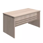 MESA RETA DE ESCRITÓRIO COM PAINEL RIPADO DUBAI - 70cm