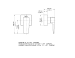 Acabamento Para Registro Docolbase 1/2, 3/4 A 1 Lift Cromado - Docol