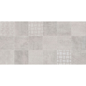 Porcelanato Esmaltado Agr12160 Austin Decor Gray Acetinado Retificado 62x121 - Damme