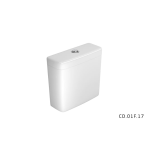 Kit Completo Bacia Com Caixa Acoplada + Complementos Instalação + Assento Termofixo Branco - Deca