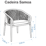 CADEIRA SAMOA