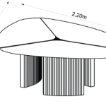 MESA MARSELLE TRIANGULAR