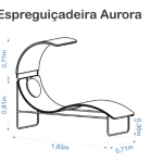 ESPREGUIÇADEIRA AURORA