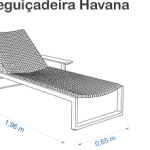 ESPREGUIÇADEIRA HAVANA