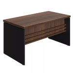 MESA RETA DE ESCRITÓRIO COM PAINEL RIPADO DUBAI - 60cm