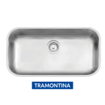 Cuba De Embutir  Lavínia 56 Bl Em Aço Inox Acetinado 56x34 Cm - Tramontina