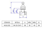 Registro Base De Pressão Dn20 3/4 - Deca