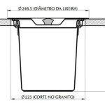 Lixeira 8l Inox Com Balde Plástico - Tramontina