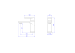 Misturador Monocomando Para Banheiro Mesa Drop Bica Baixa - Deca