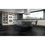 Porcelanato Ar83137 Cimento Carbono Acetinado Retificado 83x83 - Damme