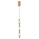 PENDENTE LED AUS - OURO CHAMPAGNE