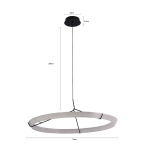 PENDENTE LED GISE Ø76CM