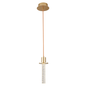 PENDENTE LED KALU - DOURADO FOSCO