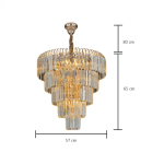 Lustre Versailles - SL-5681L Gold