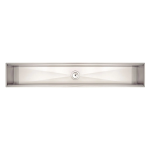 Canal Organizador Inox 105,0x18,0 Cm