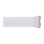 Rodapé Lev71  Liso 70x13mm - Barra 2,40m Branco