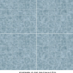 Porcelanato Aquarela Blue Brilho Relevo Ar72117 Esmaltado Retificado 72,0x72,0