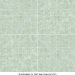 Porcelanato Aquarela Green Brilho Relevo Esmaltado Retificado 72,0x72,0