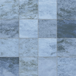 Porcelanato Petra Blue Decor Granilhado Esmaltado Retificado 72x72