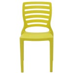 Cadeira Infantil Tramontina Sofia em Polipropileno Amarelo