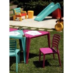 Mesa Infantil Tramontina Sofia em Polipropileno Rosa