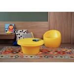 Mesa de Centro Infantil Tramontina Cona em Polietileno Amarelo